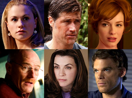 Breaking Bad, Dexter, The Good Wife, Lost, Mad Men, True Bood Breaking Bad, Dexter, The Good Wife, Lost, Mad Men, True Bood